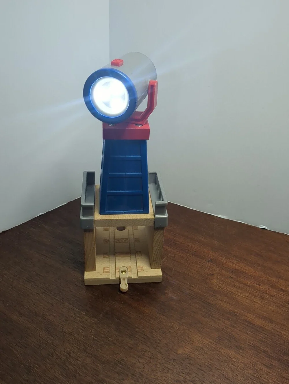 Thomas Wooden Railway Lot Of 3 Search Light Building Signal House BRIO Bridge